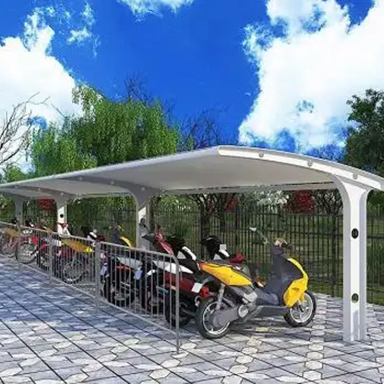 阿贝膜结构电动车棚